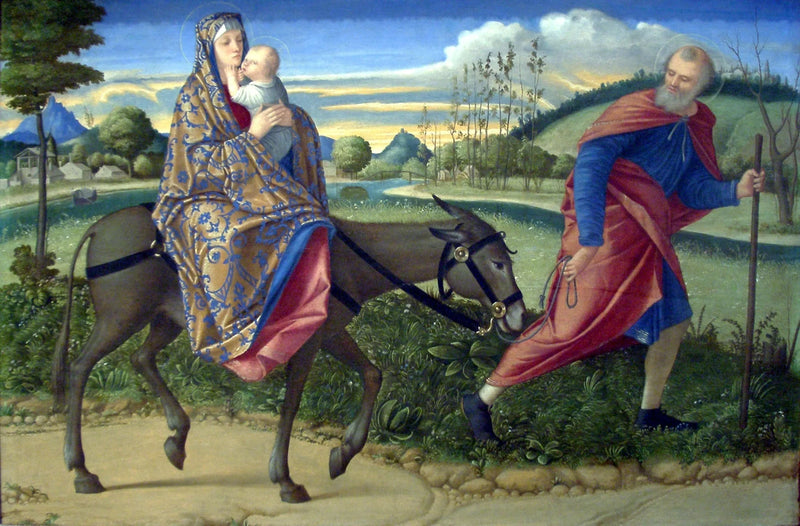 La Huida a Egipto - Vittore Carpaccio