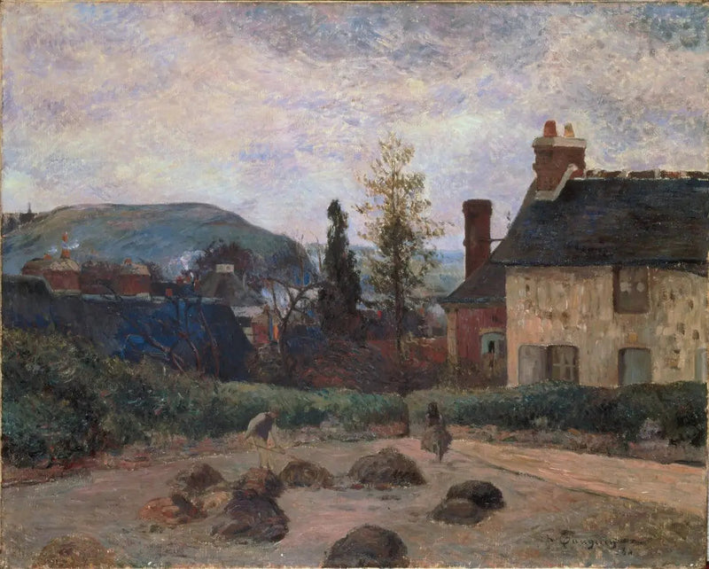 El humo de las tierras - Paul Gauguin