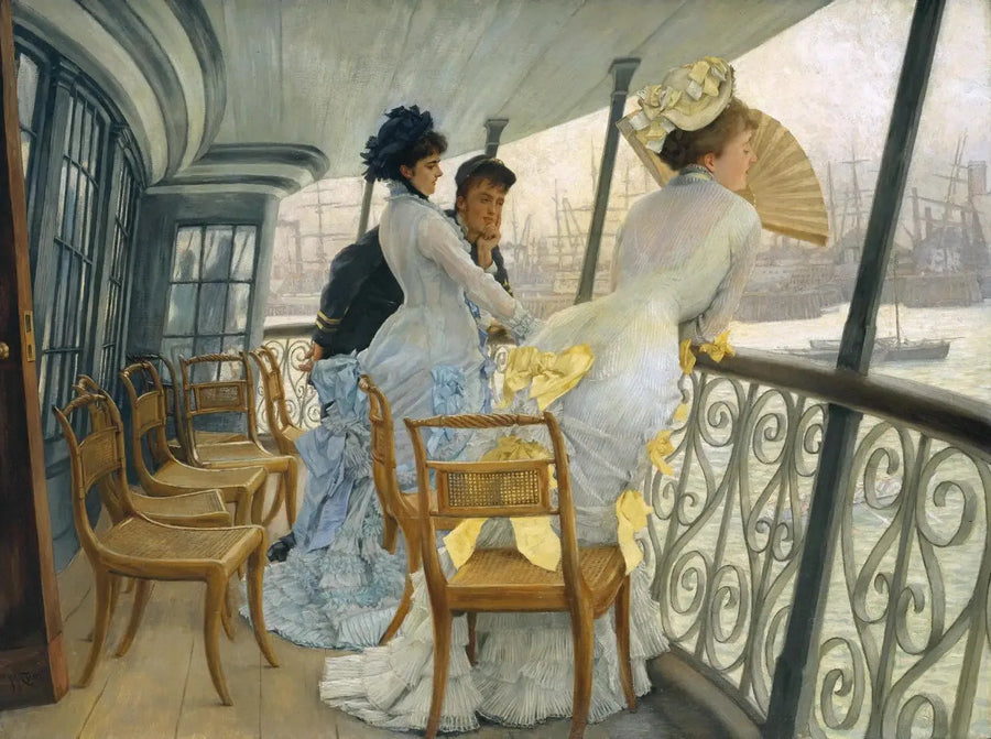 La Galería del HMS Calcutta (Portsmouth) - James Tissot