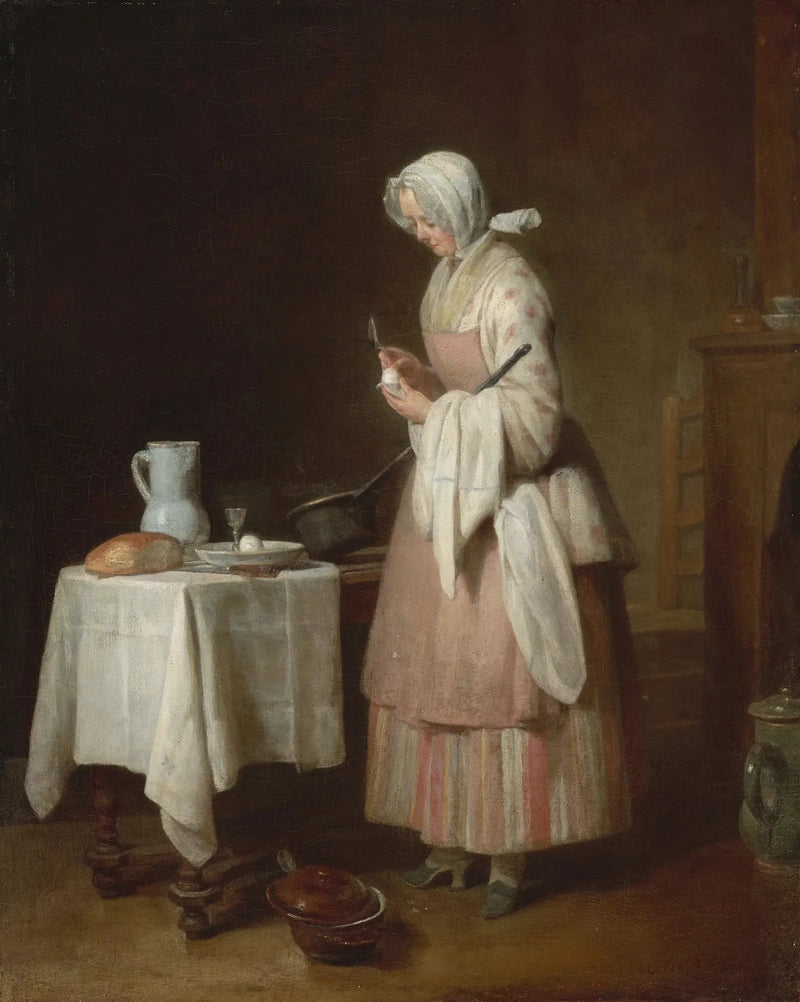La Guardia Atenta - Jean Simeón Chardin