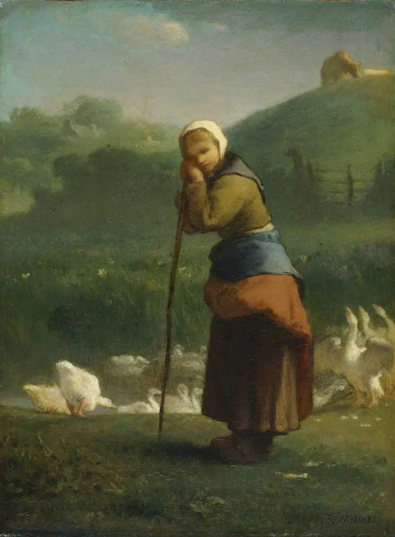 La Guardabirras en Gruchy - Jean-François Millet