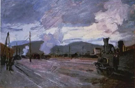 La Estación de Argenteuil - Claude Monet