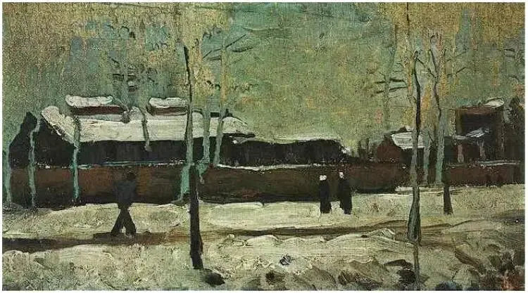 La estación de Eindhoven antigua - Vincent van Gogh