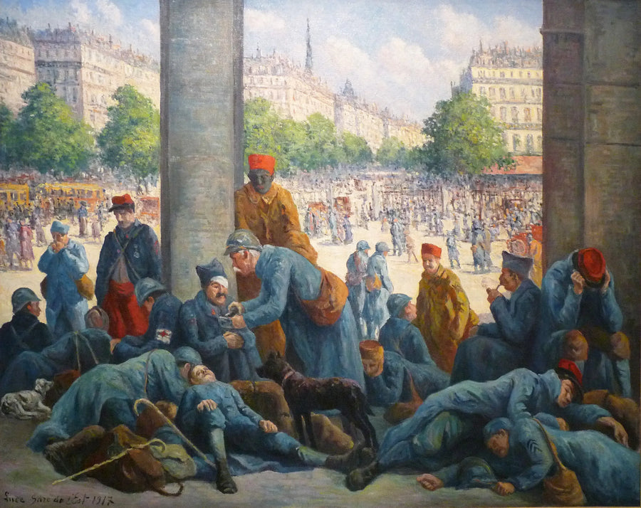 La Estación del Este - Maximilien Luce