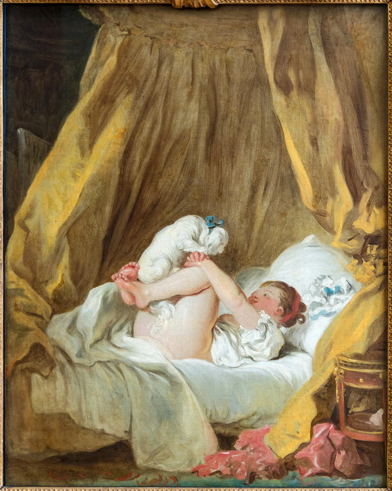 La Gimblette - Jean-Honoré Fragonard