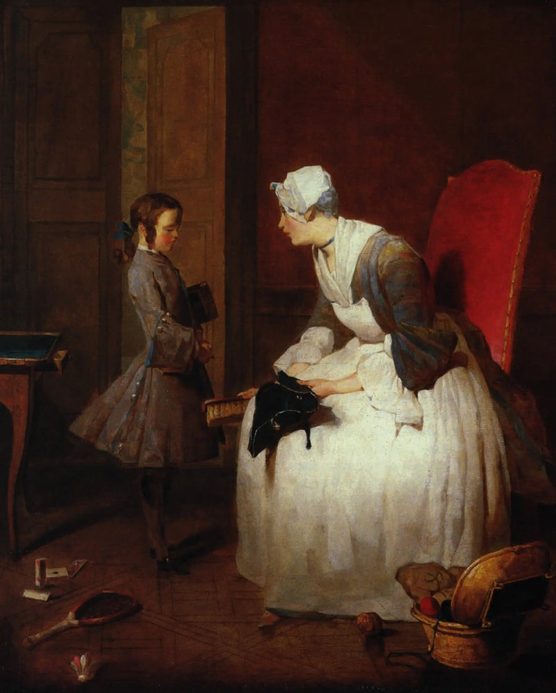 La Gobernanta - Jean Simeón Chardin