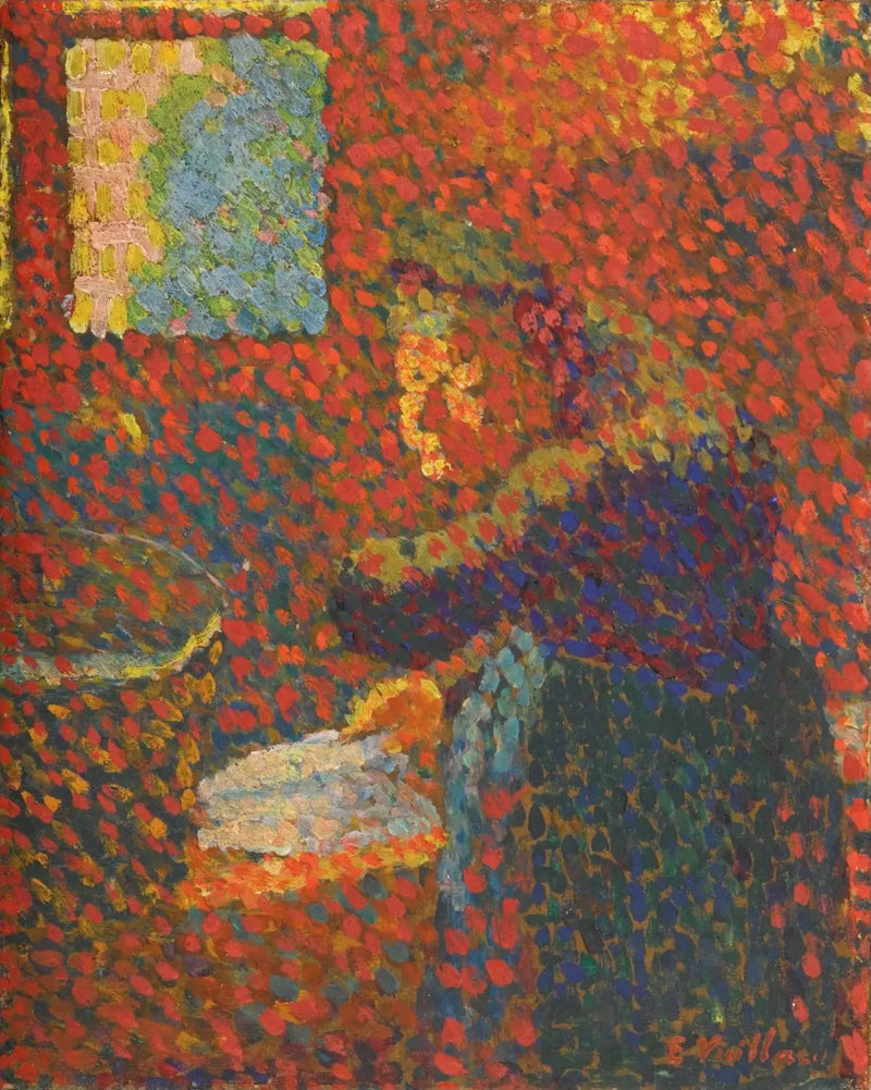 La abuela en el fregadero - Édouard Vuillard