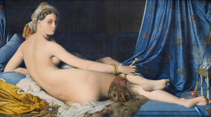 La Gran Odalisca - Jean-Auguste-Dominique Ingres