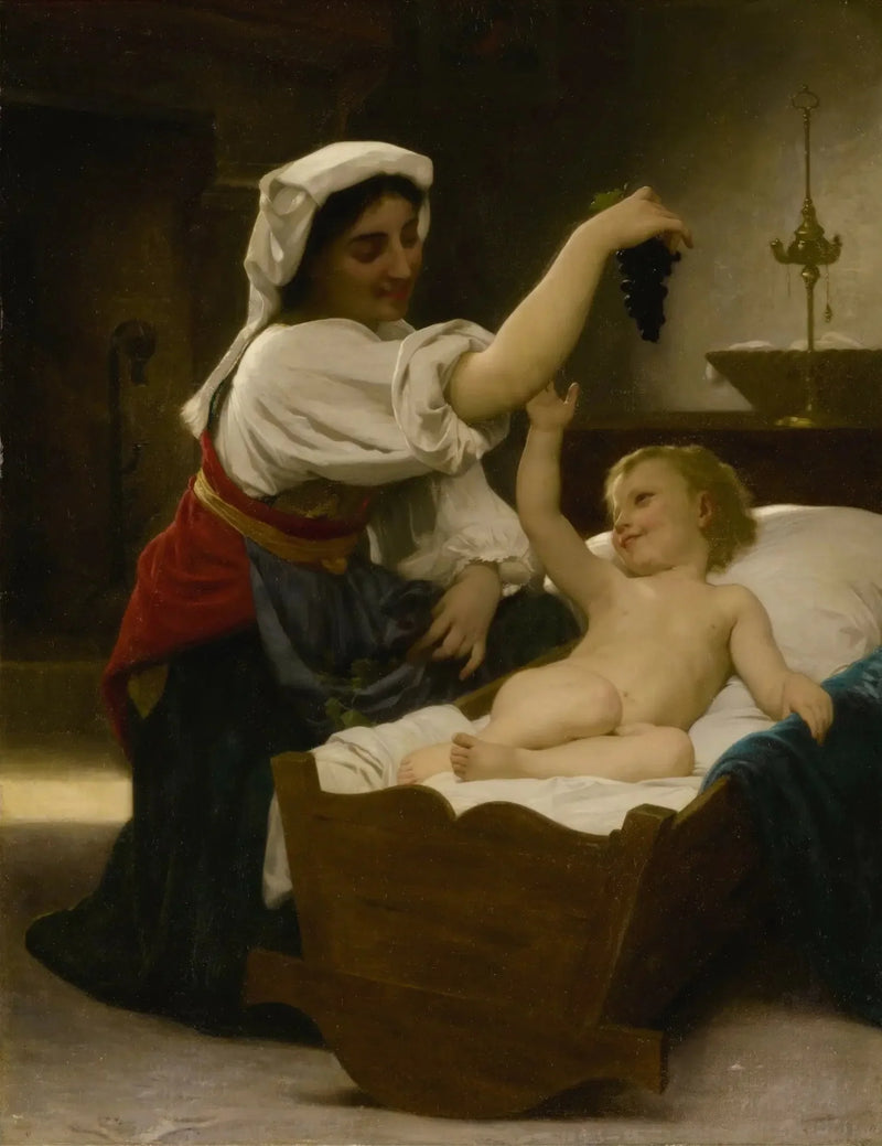 La racimo de uvas (primera reducción) - Bouguereau