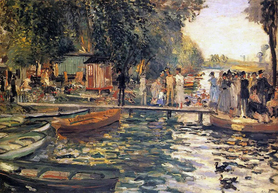 La Grenouillère - Pierre-Auguste Renoir