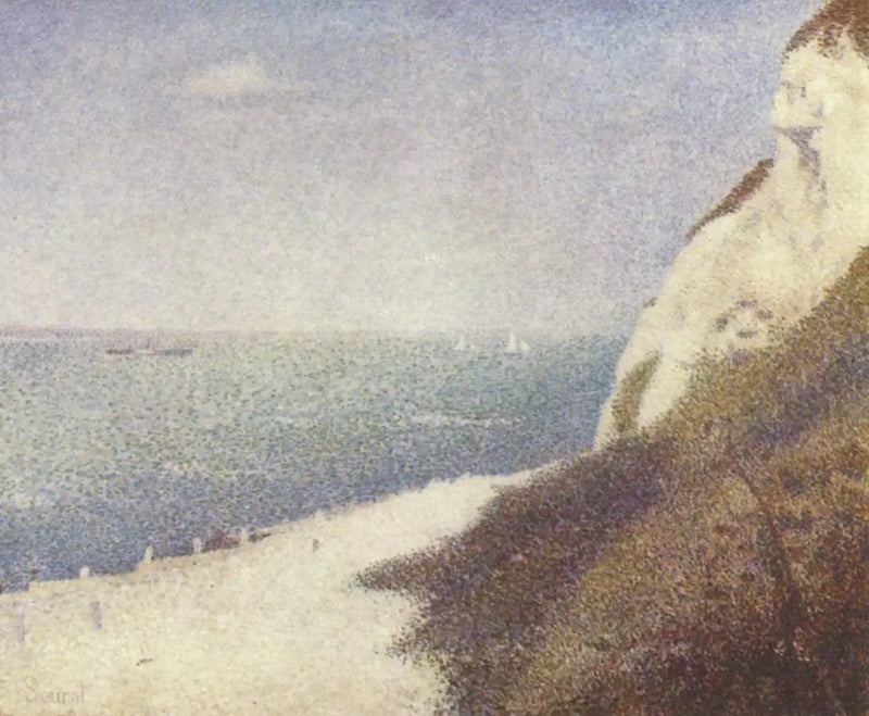 La Grève del Bas-Butin, Honfleur - Georges Seurat