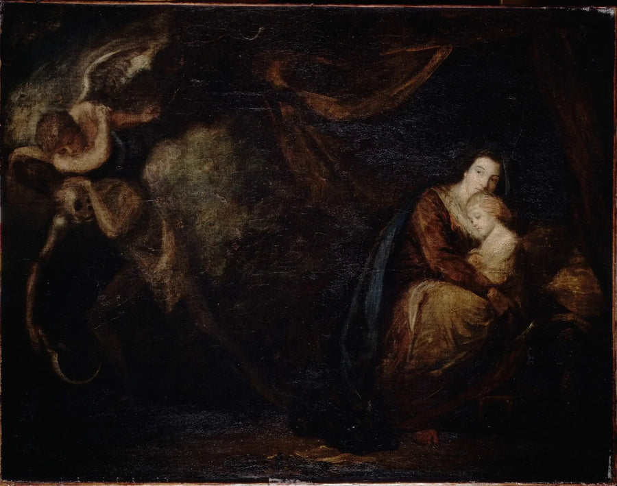 La sanación de la enfermedad, una alegoría - Joshua Reynolds