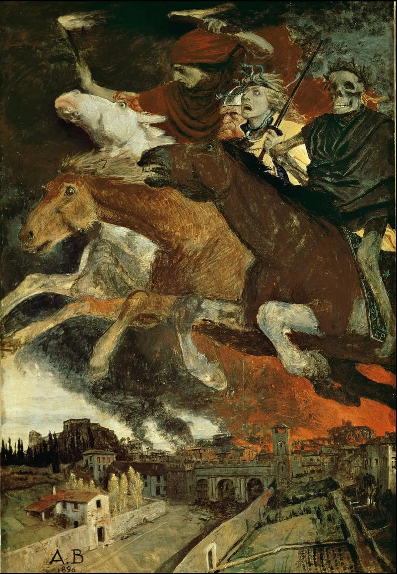 La Guerra - Arnold Böcklin