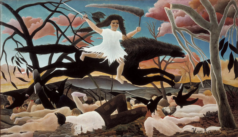 La Guerra - Henri Rousseau