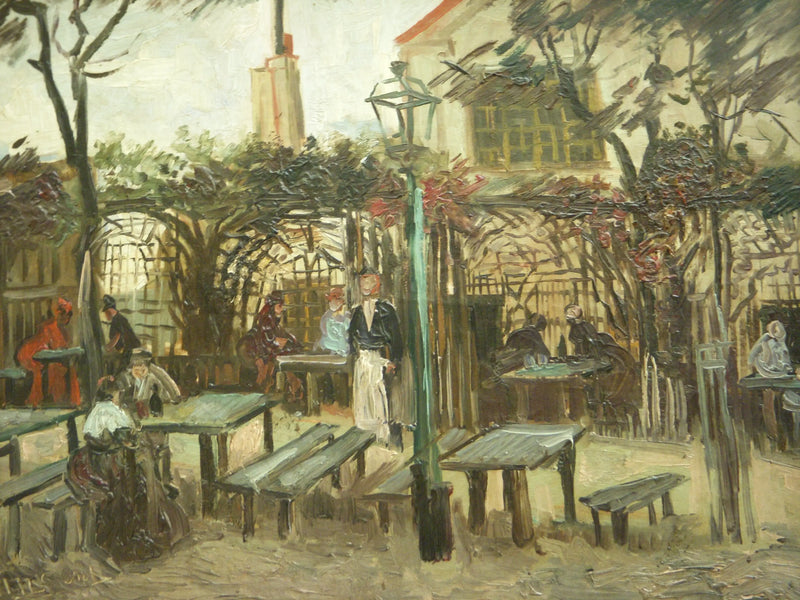 La Guinguette en Montmartre - Vincent van Gogh