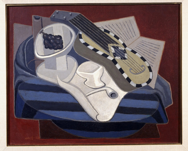 La guitarra con incrustaciones - Juan Gris