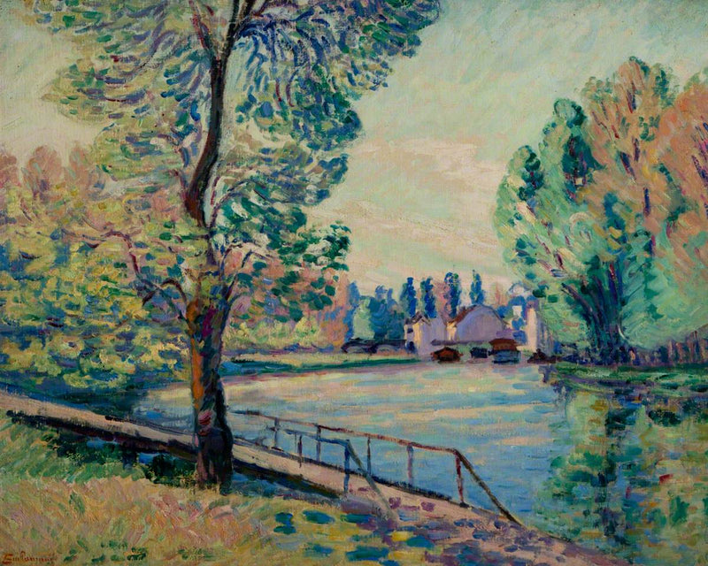 La dársena - Armand Guillaumin