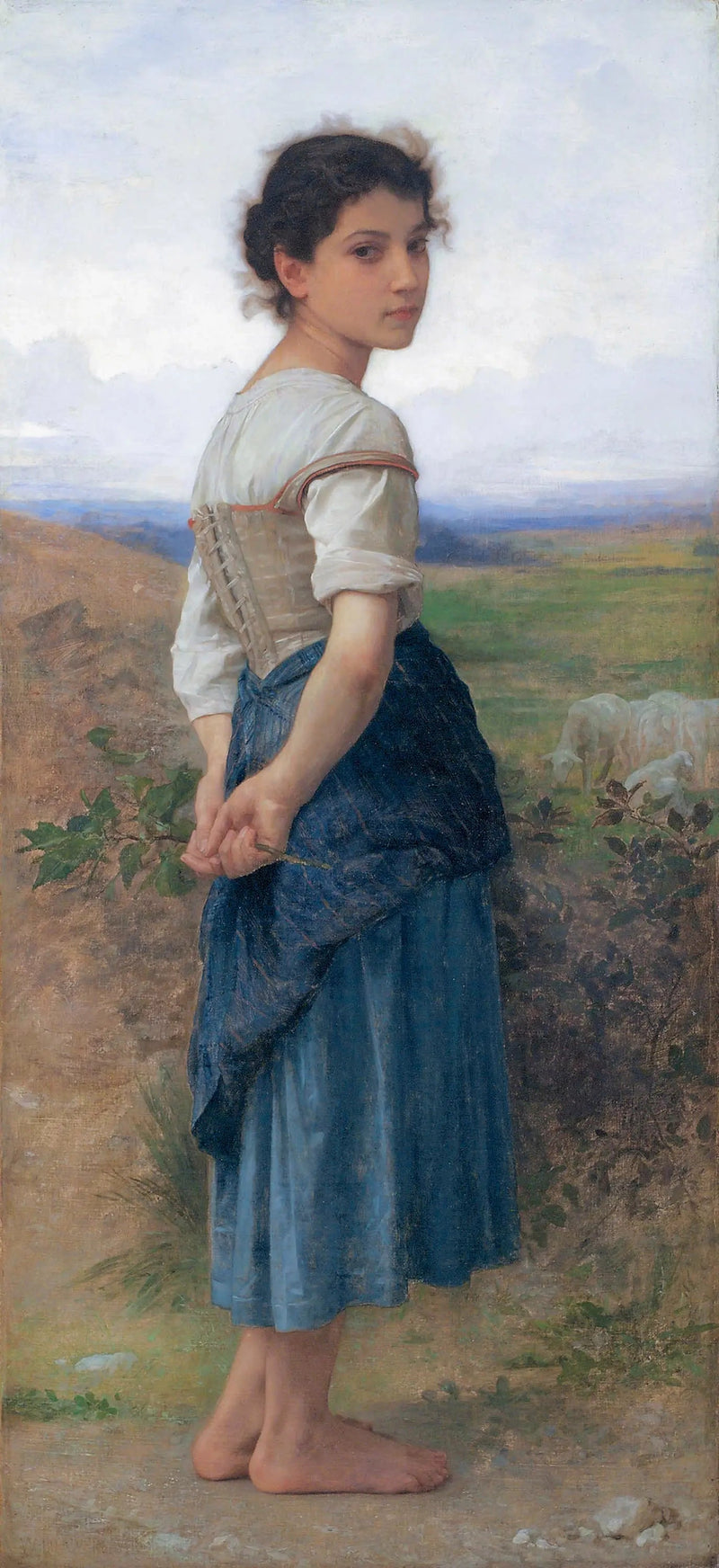 La Joven Pastora - Bouguereau