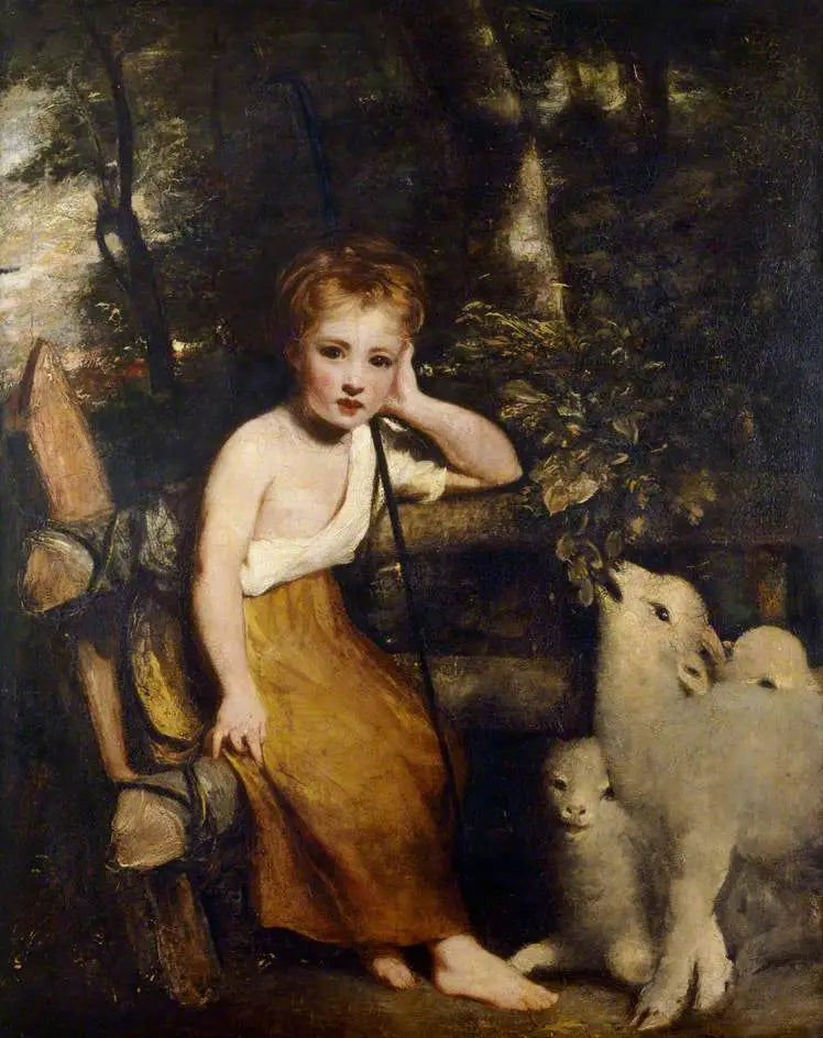 La joven pastora - Joshua Reynolds