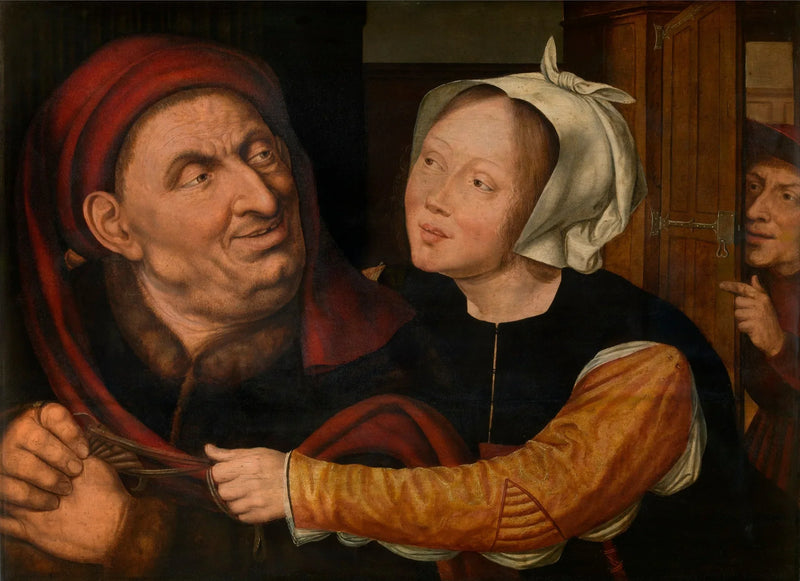 La joven cortesana - Quentin Metsys
