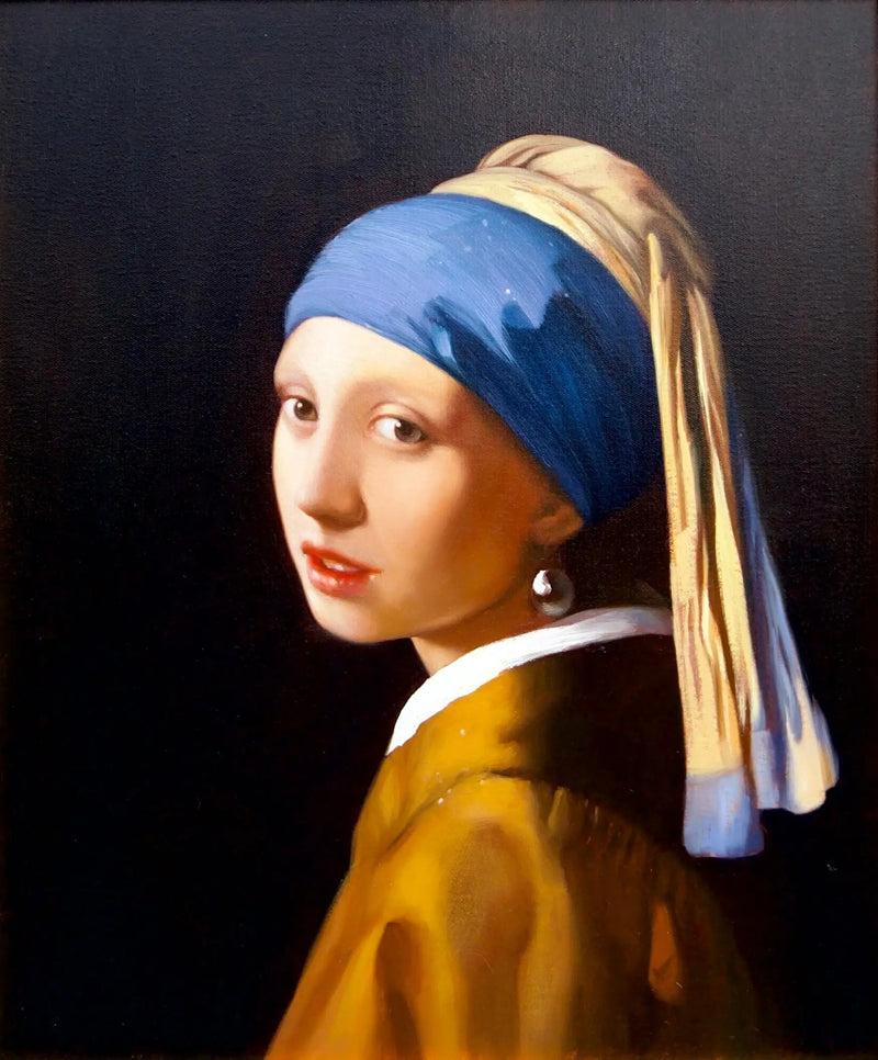 La Joven de la Perla - Reproducción Alpha  | 60 X 90 cm