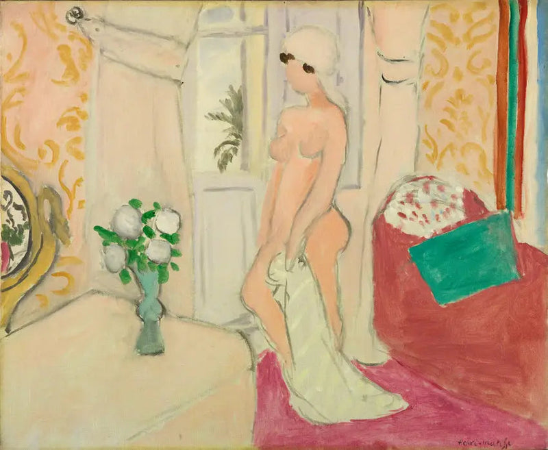 La Joven y el Jarrón de flores - Henri Matisse