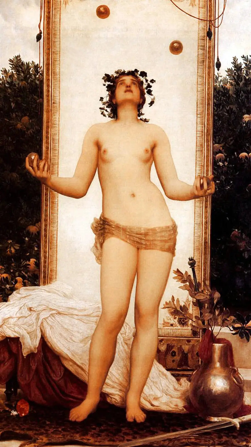 La acróbata antigua - Frederic Leighton