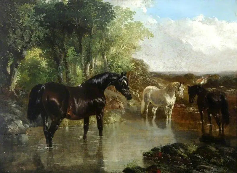 La yegua de cría - John Frederick Herring, Sr.