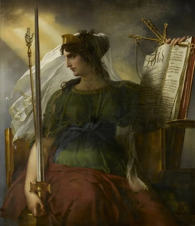 La Justicia - Charles Meynier