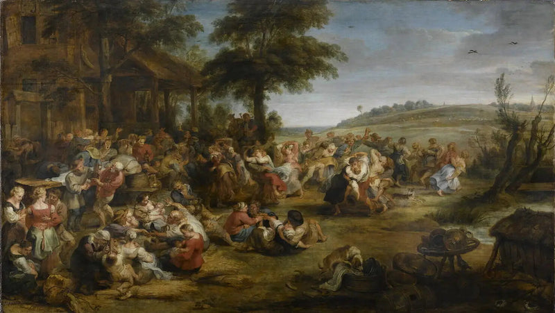 La Fiesta de Kermesse - Peter Paul Rubens