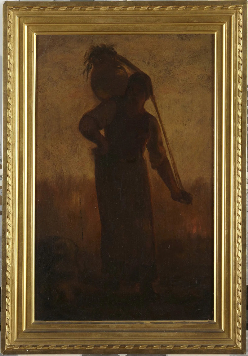 La Lechera de Normandía - Jean-François Millet