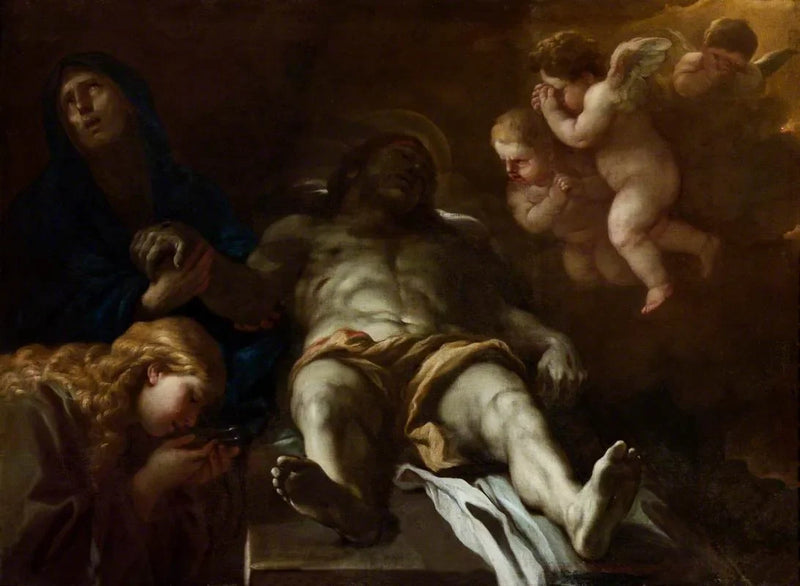 La Lamentación - Luca Giordano