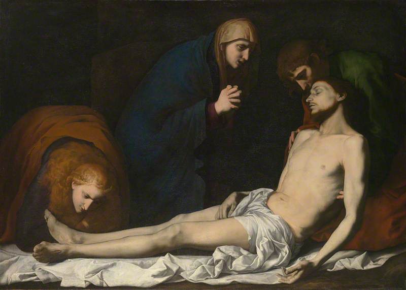 La Lamentación sobre el Cristo muerto - Jusepe de Ribera