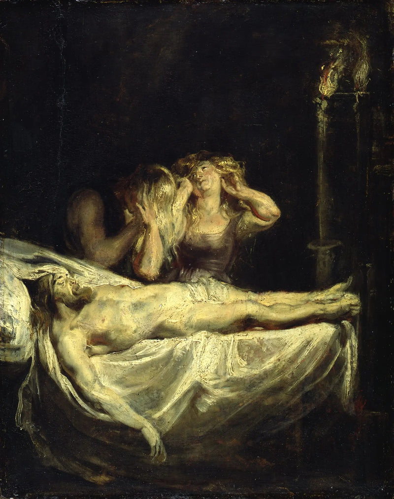 La lamentación sobre el cuerpo de Cristo muerto - Peter Paul Rubens