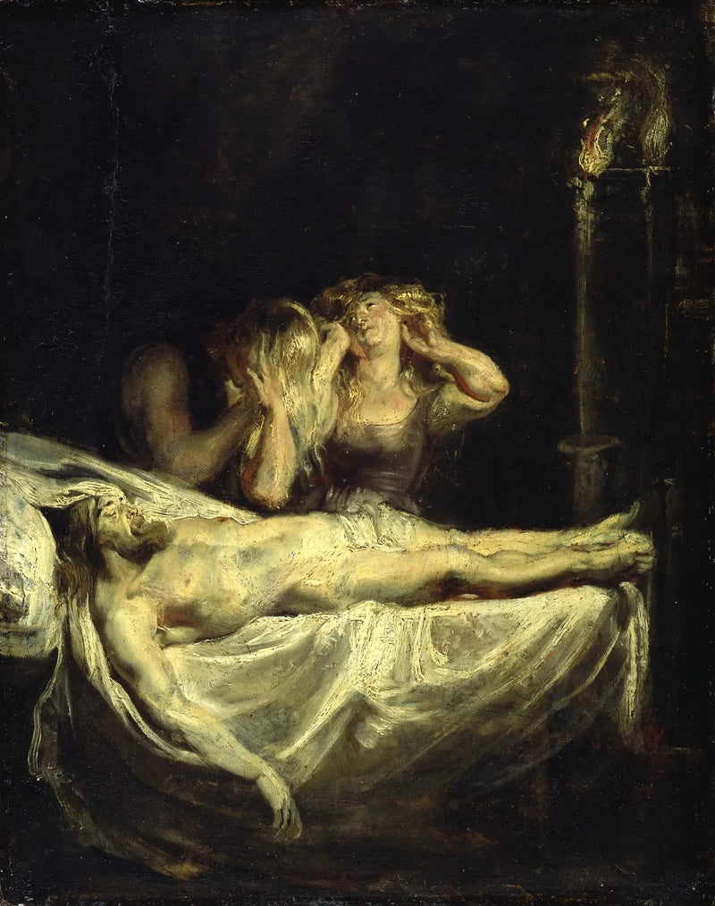 La lamentación sobre el cuerpo de Cristo muerto - Peter Paul Rubens