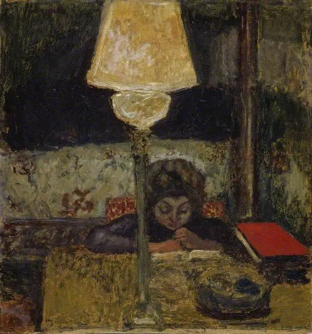 La lámpara de aceite - Pierre Bonnard