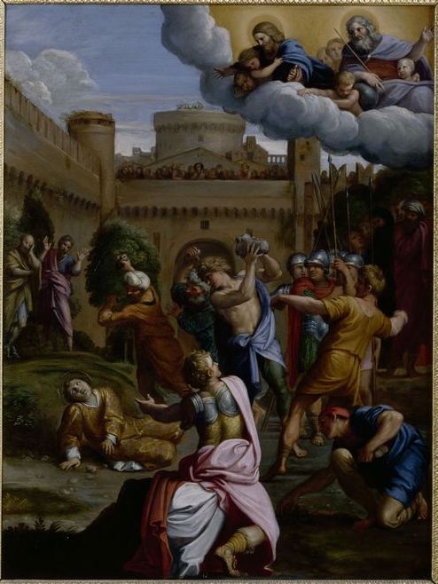 La lapidación de San Esteban - Domenichino