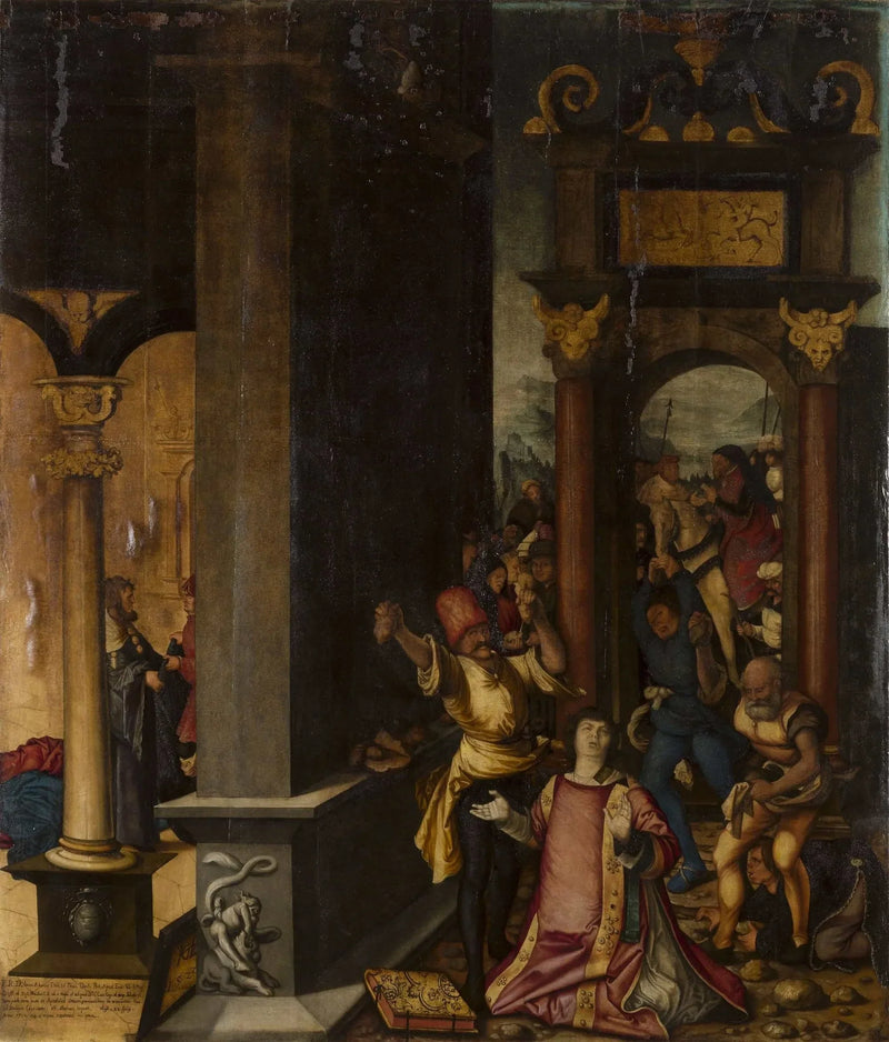 La lapidación de San Esteban - Hans Baldung Grien
