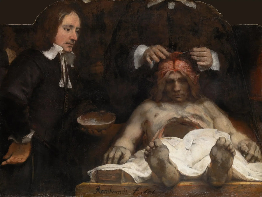La Lección de anatomía del Doctor Joan Deyman - Rembrandt