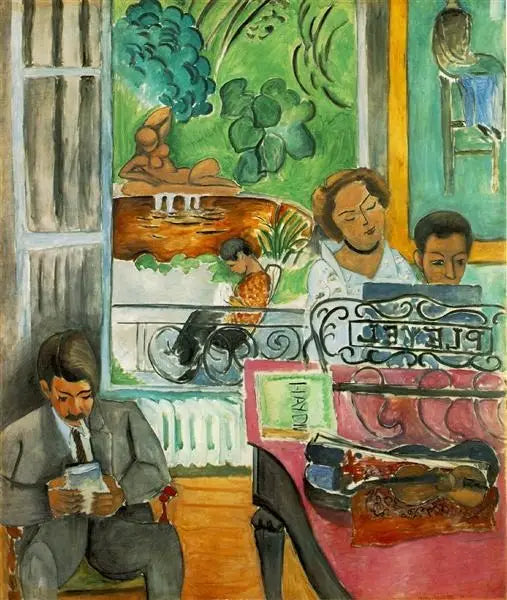 La Lección de música - Henri Matisse