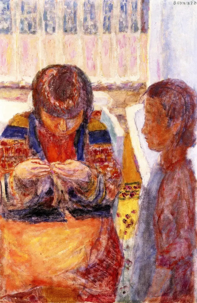 La Lección - Pierre Bonnard