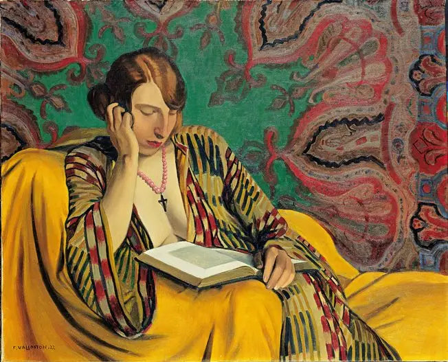 La Lectora - Félix Vallotton