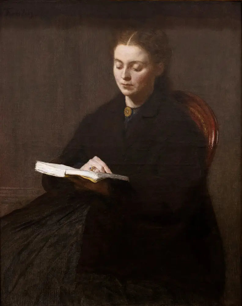 La lectura - Henri Fantin-Latour