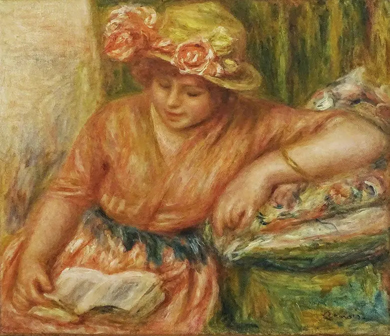 La lectura - Pierre-Auguste Renoir