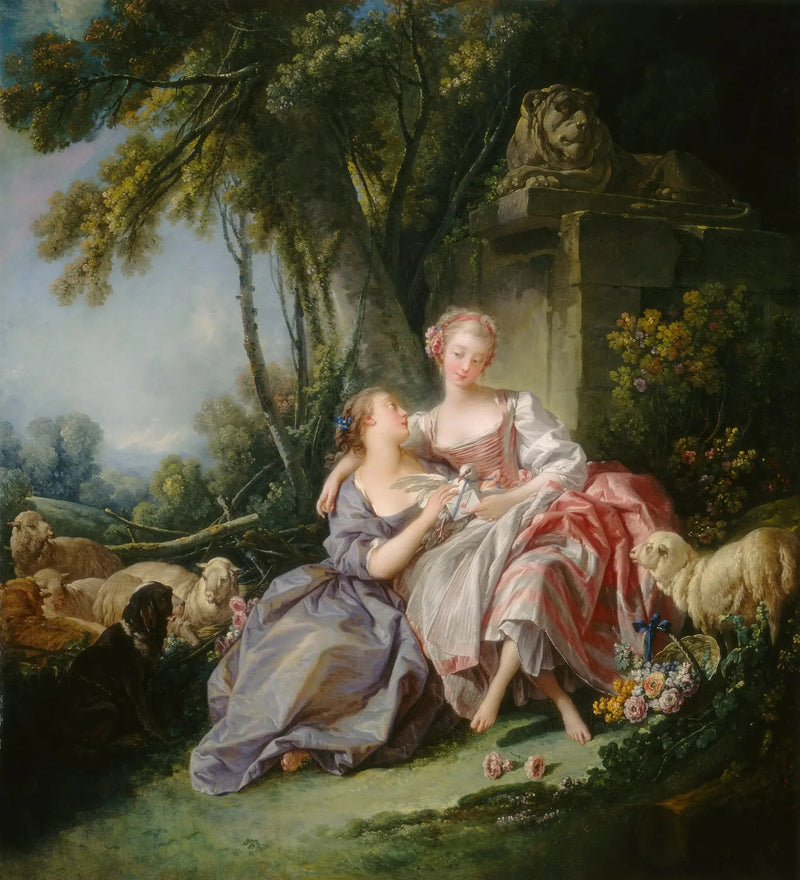 La carta de amor - François Boucher