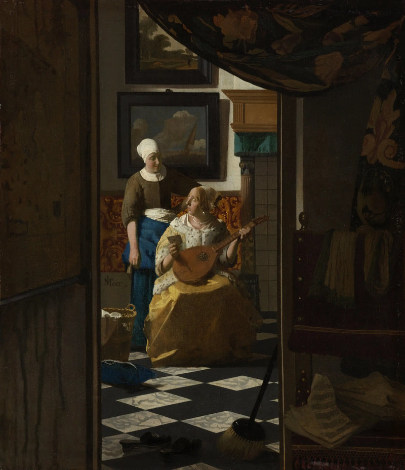 La Carta de amor - Johannes Vermeer