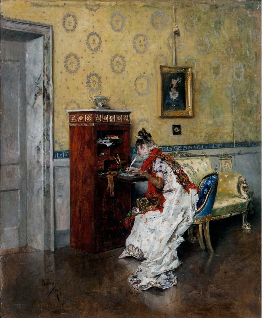 La carta - Giovanni Boldini