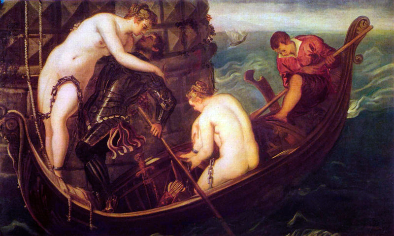 La Liberación de Arsinoé - Jacopo Tintoretto