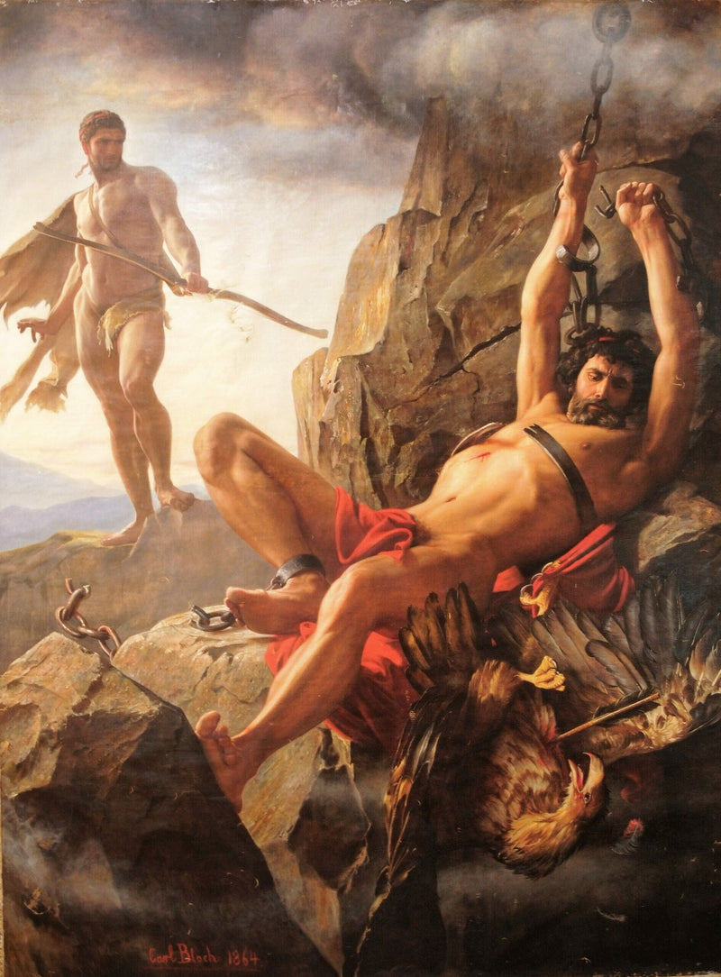 La liberación de Prometeo - Carl Heinrich Bloch