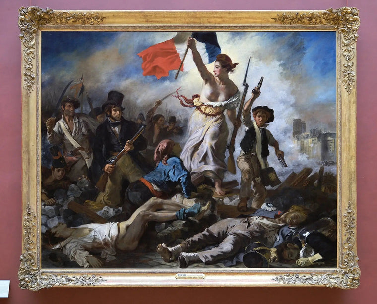 La Libertad guiando al pueblo - Eugène Delacroix